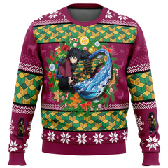 Christmas Giyu Tomioka Demon Slayer Ugly Christmas Sweater