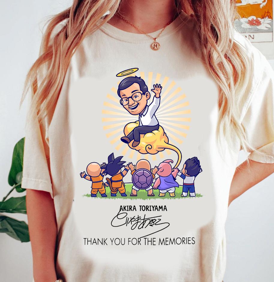 40 Years 1984 - 2024 Thank You For The Memories Dragon Ball Z Unisex T-Shirt - Kurodrip