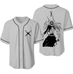 Kaos Ichigo Kurosaki Bleach Version Baseball Jersey - Kurodrip