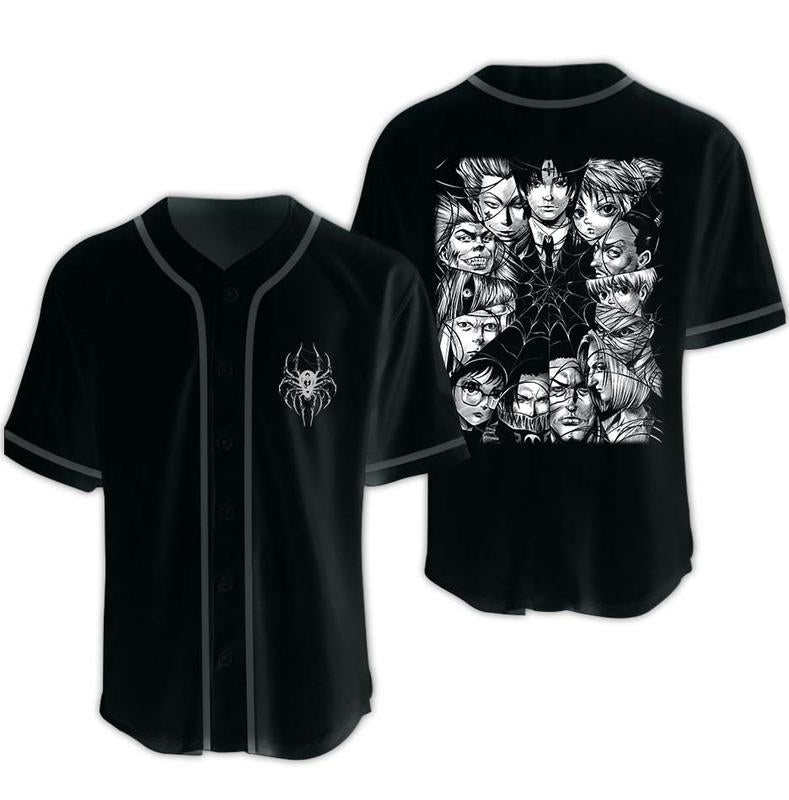Phantom Brigade Hunter x Hunter Baseball Jersey - Kurodrip