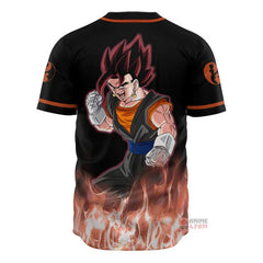 3D Anime Vegito Custom Fandom - Dragon Ball Baseball Tee - Kurodrip