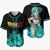 3D Anime Bulma Custom Fandom -Dragon Ball Baseball Tee - Kurodrip