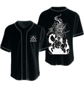 Jujutsu Kaisen Sukuna & Mahoraga Baseball Jersey - Kurodrip