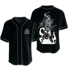 Jujutsu Kaisen Sukuna & Mahoraga Baseball Jersey - Kurodrip