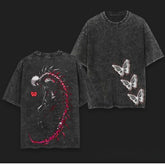 Kurodrip "Retro Vintage Ken Kaneki Tokyo Ghoul Anime Vintage Oversized T Shirt - Kurodrip