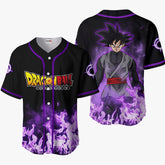 3D Anime Goku Black Custom Fandom - Dragon Ball Baseball Tee - Kurodrip