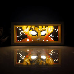 Kurodrip "Zenitsu White Eyes" Demon Slayer Anime Light Box