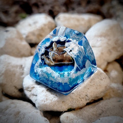 Kurodrip "Going Merry Pirate Ship" One Piece Resin Keycap