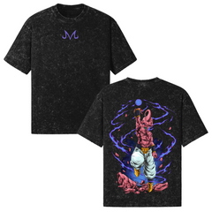 Kurodrip Kurodrip "Majin Buu" Dragon Ball Vintage Washed Oversized T-Shirt Vintage Washed Oversized T-Shirt