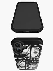 Kurodrip "Neon Wind" Demon Slayer iPhone 116 Tough Case