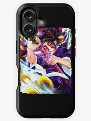 Kurodrip "Kokushibo Upper Moon One" Demon Slayer Infinity Arc iPhone 116 Phone Case