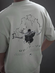 Exclusive Roronoa Zoro One Piece Anime Oversize T Shirt - Kurodrip