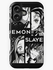 Kurodrip "Neon Wind" Demon Slayer iPhone 116 Tough Case