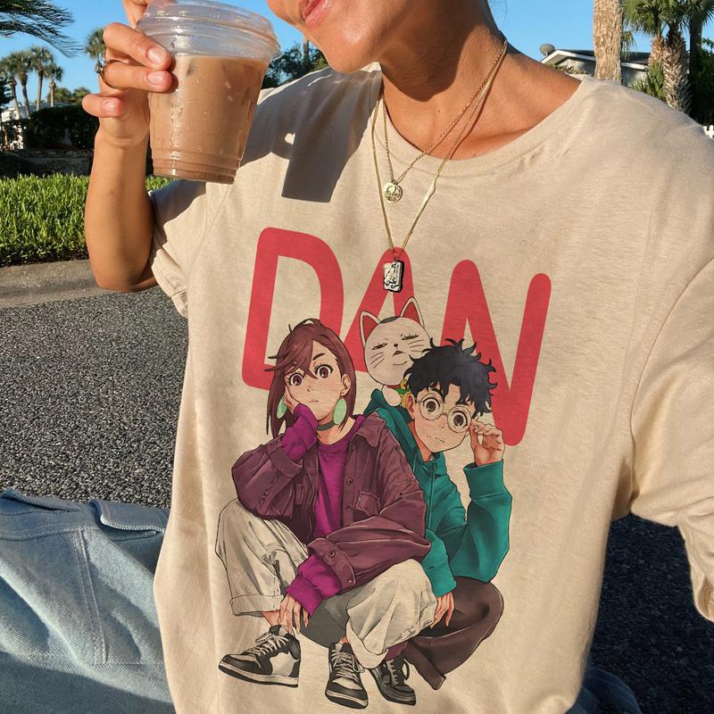 DanDaDan Shirt - Turbo Ganny - Momo Ayase Anime Hoodie | Japanese Streetwear | Dandadan Anime Clothes & Merch for Otaku A8 OKHLD - Kurodrip