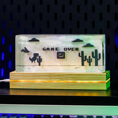 Dino Game Epoxy Lamp - Kurodrip