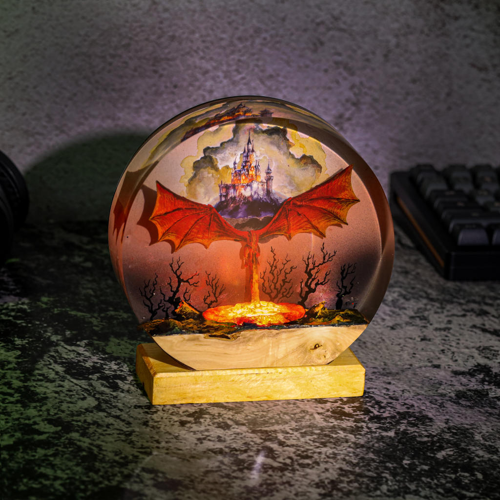 Dracarys House of the Dragon Night Lamp - Kurodrip