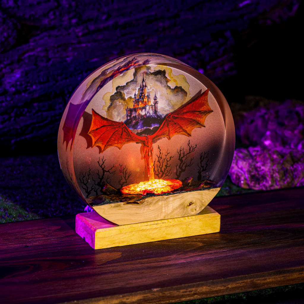 Dracarys House of the Dragon Night Lamp - Kurodrip
