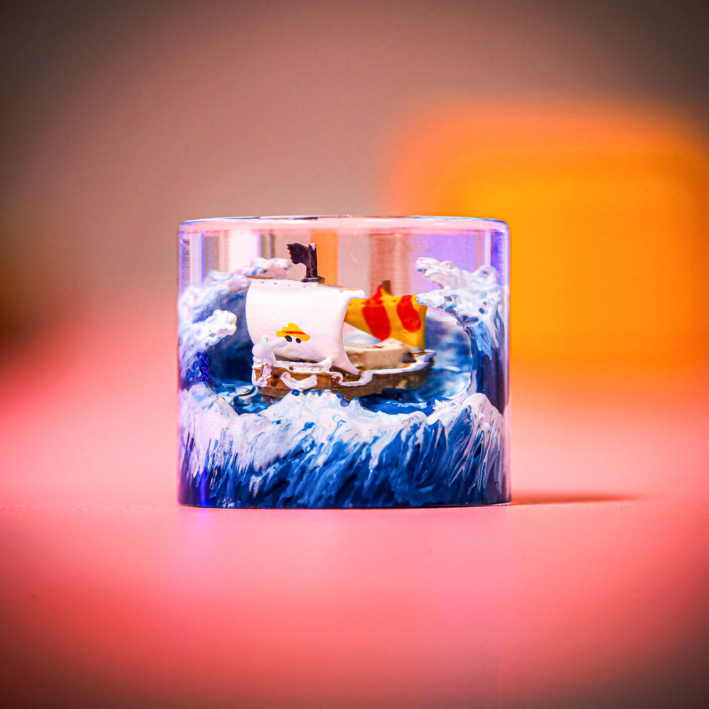 Going Merry One Piece Ship Keyboard Knob - Kurodrip