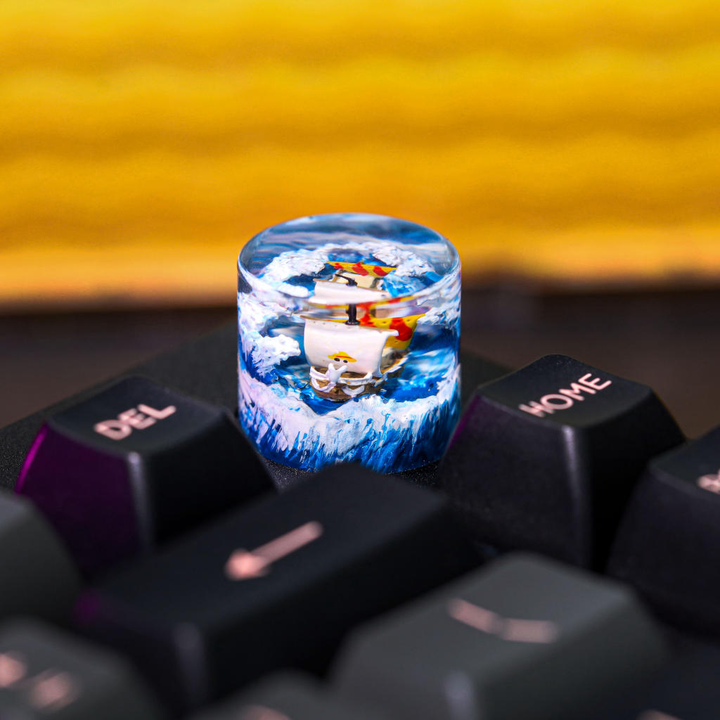 Going Merry One Piece Ship Keyboard Knob - Kurodrip