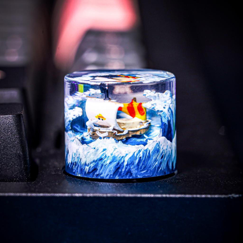 Going Merry One Piece Ship Keyboard Knob - Kurodrip