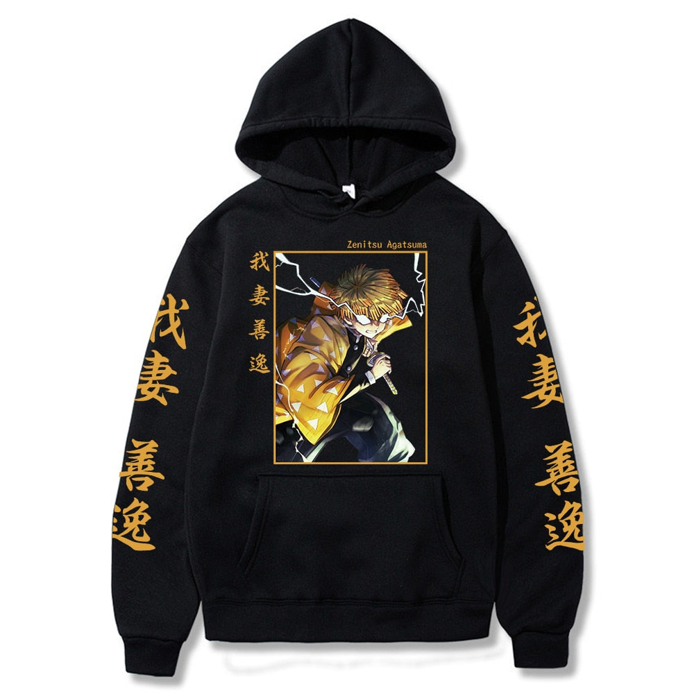 Kurodrip Agatsuma Zenitsu Hoodie