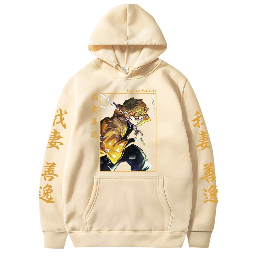 Kurodrip Agatsuma Zenitsu Hoodie