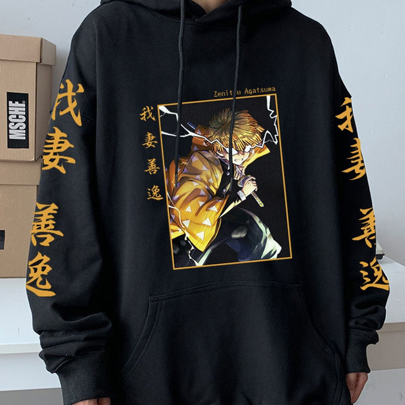 Kurodrip Agatsuma Zenitsu Hoodie