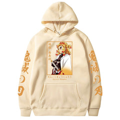 Kurodrip Kyojuro Rengoku Hoodie