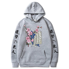 Kurodrip Survey Corps Floral Hoodie