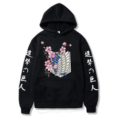 Kurodrip Survey Corps Floral Hoodie