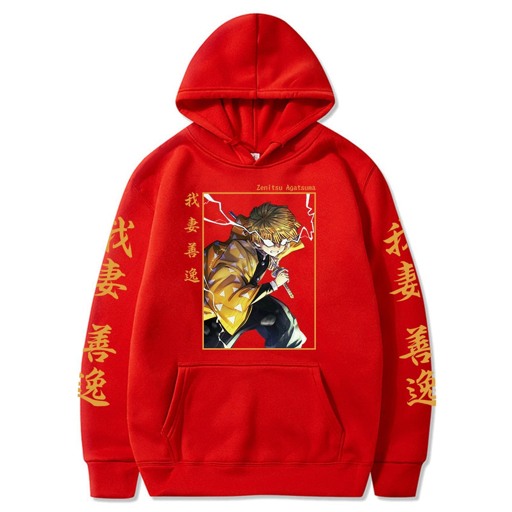 Kurodrip Agatsuma Zenitsu Hoodie
