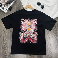 Pink Doflamingo - One Piece Oversize T Shirt - Kurodrip