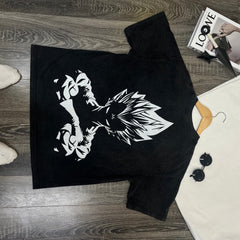 Kurodrip "Super Saiyan Majin Vegeta Dragon Ball Z" Vintage Washed Oversized T-shirt - Kurodrip