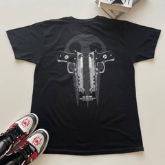 Death the Kid X Demon Twin Guns - Soul Eater T Shirt - Kurodrip