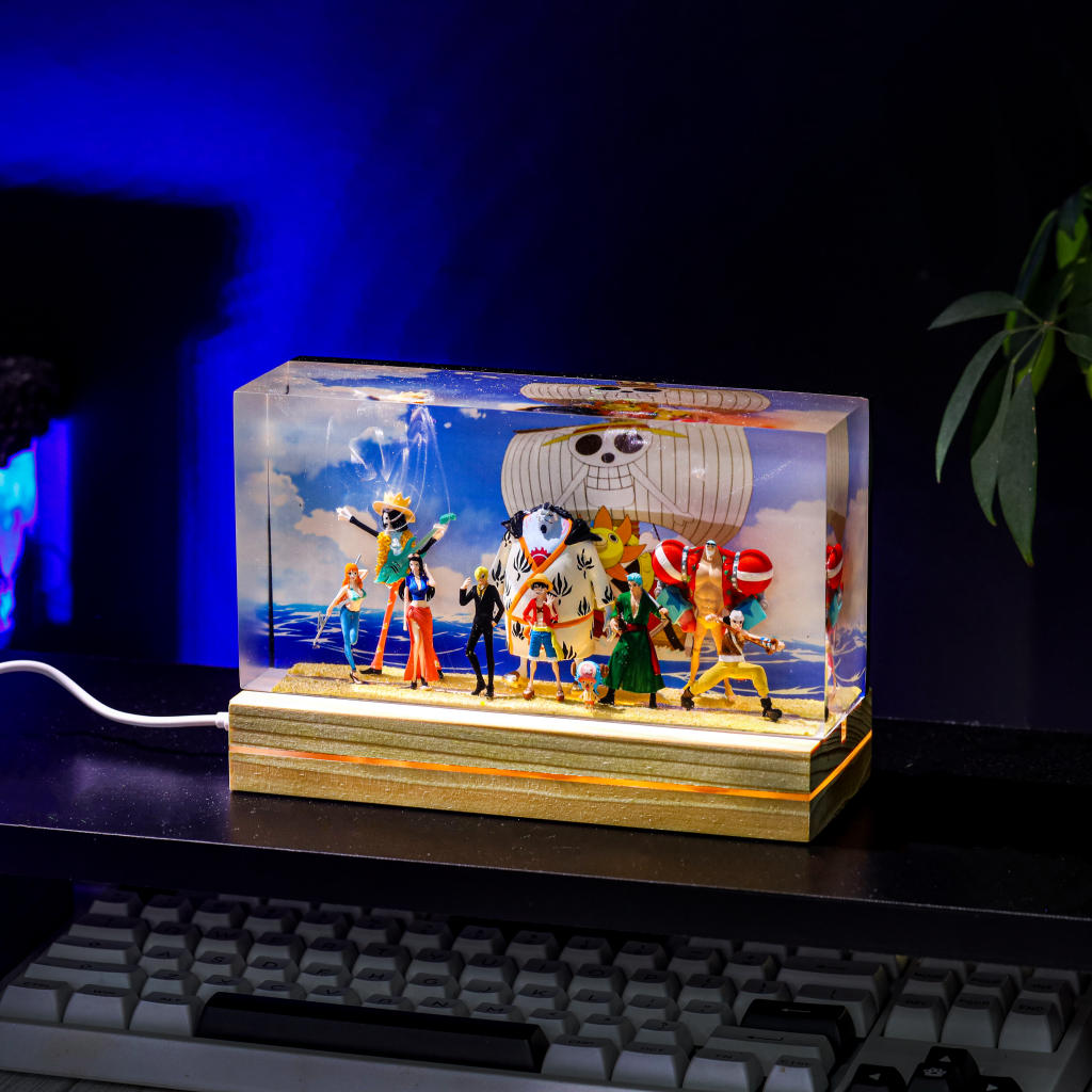 One Piece Straw Hat Pirates Night Lamp - Kurodrip