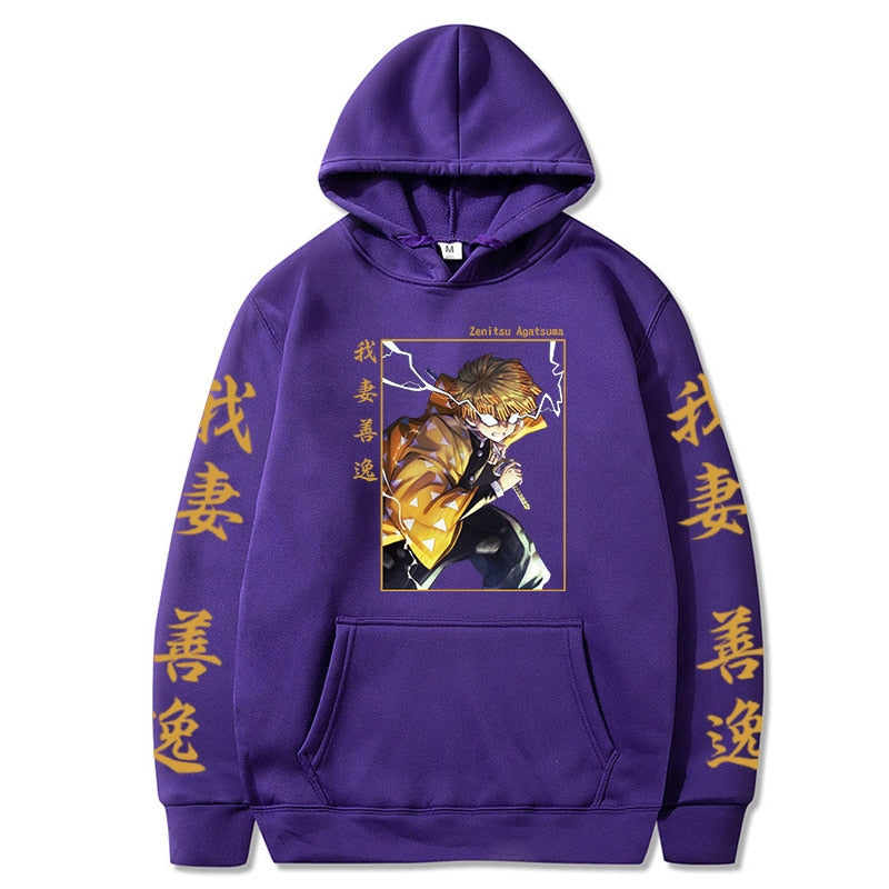 Kurodrip Agatsuma Zenitsu Hoodie