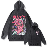Kurodrip "Kid Buu" 2-Sided Vintage Oversized Hoodie
