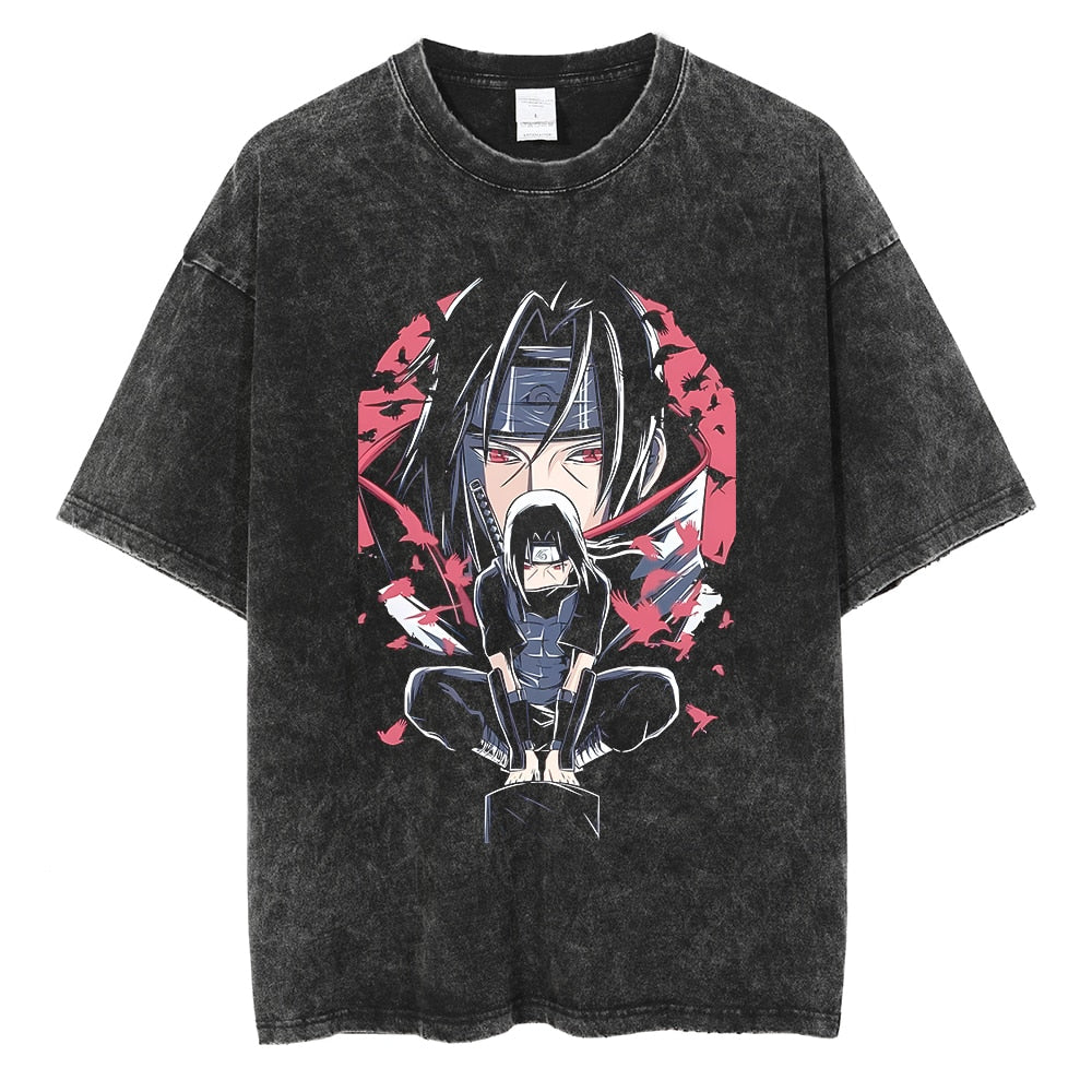 Kurodrip "Itachi V3" Vintage Oversized T Shirt
