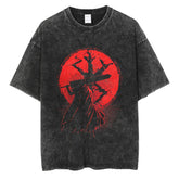 Kurodrip "Blood Moon" Vintage Oversized T Shirt