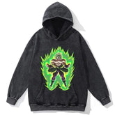 Kurodrip "Legendary Saiyan" Vintage Oversized Hoodie