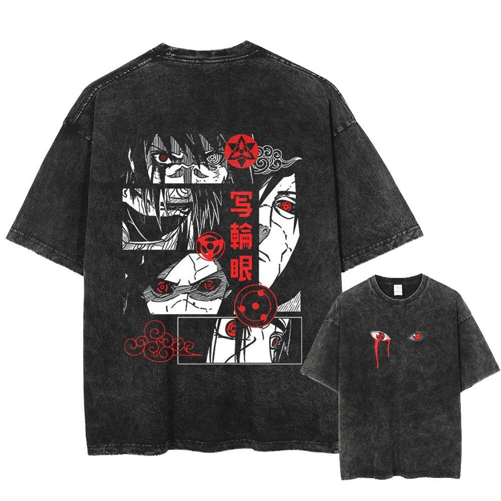 Kurodrip "Heaven's Eye" 2-Sided Vintage Oversized T Shirt