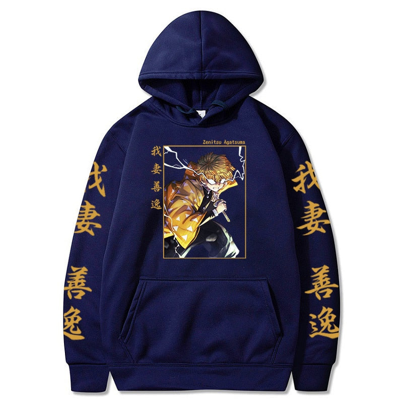 Kurodrip Agatsuma Zenitsu Hoodie