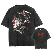 Kurodrip "Dark Beast" 2-Sided Vintage Oversized T Shirt
