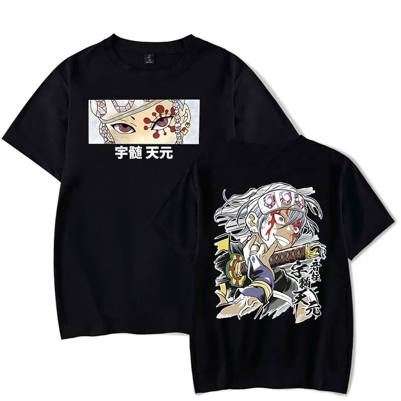 Tengen Uzui X Crazy - Demon Slayer Oversize T Shirt - Kurodrip