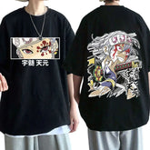Tengen Uzui X Crazy - Demon Slayer Oversize T Shirt - Kurodrip