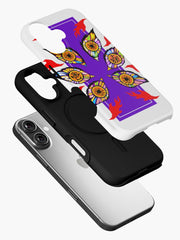 Kurodrip "Kokushibo Eyes in Pop Art" Demon Slayer iPhone 116 Phone Case
