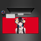 Anime Flower Girl Size Gaming Mouse Pad - Kurodrip
