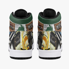 Annie Leonhart Military Police Attack on Titan Mid 1 Basketball Shoes