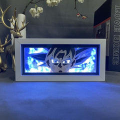 Kurodrip "Goku" Dragon Ball Blue Anime Light Box USB cable