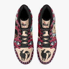 Ban Seven Deadly Sins Mid 1 Basketball Shoes